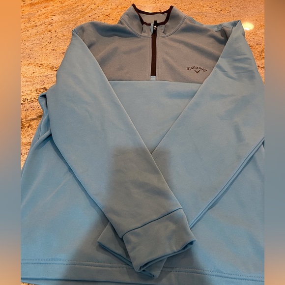 Men’s Callaway Fleece Lined pull over 1/4 zip - Picture 2 of 8
